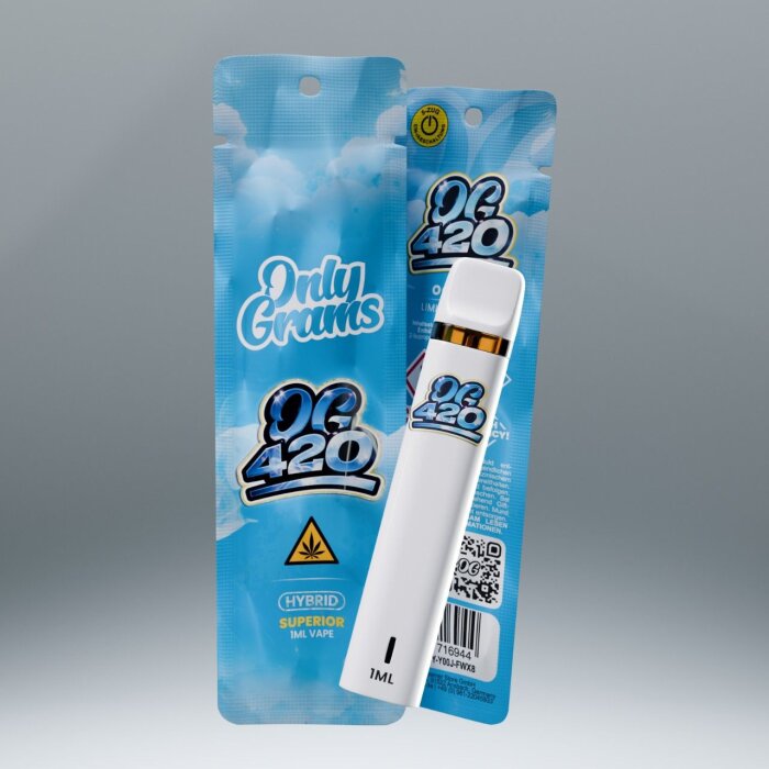 OnlyGrams Superior Vape - 420 Limited 1ml I 96% Blend Hybrid
