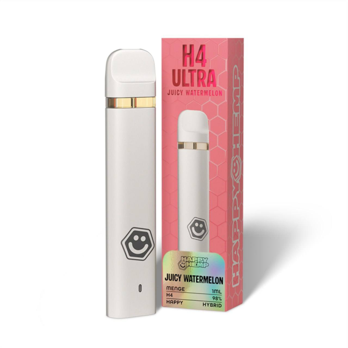 Happy Hemp H4 Ultra Vape - Juicy Watermelon 1ml I 98%