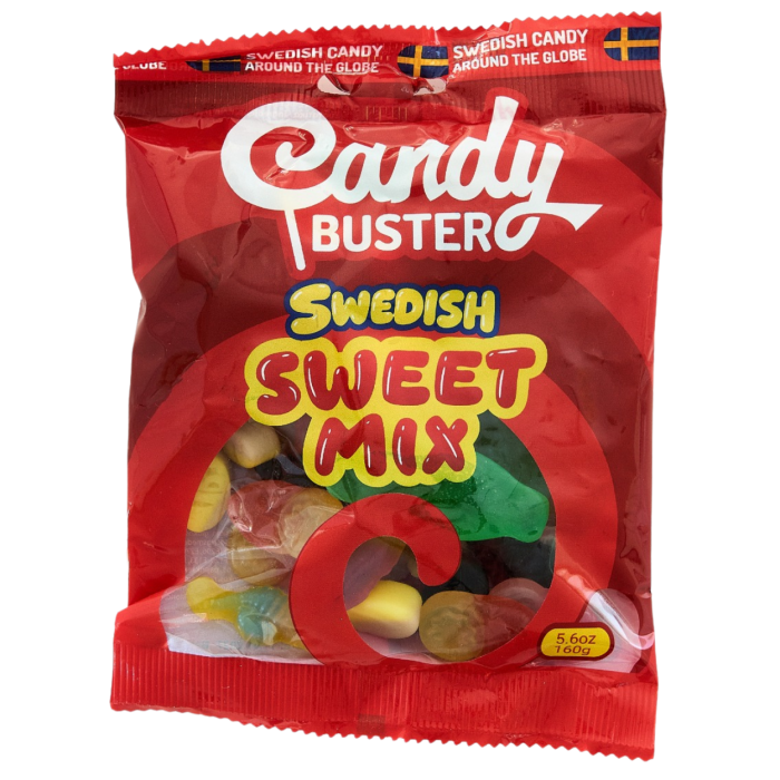 Candybuster Swedish Sweet Mix 160g
