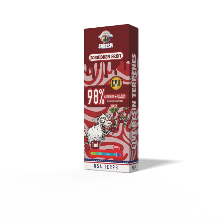 Sheesh Superior Vape - Forbidden Fruit 1ml I 98% Blend Indica