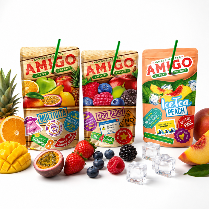 Amigo Juice Pouch- verschiedene Sorten | 200 ml