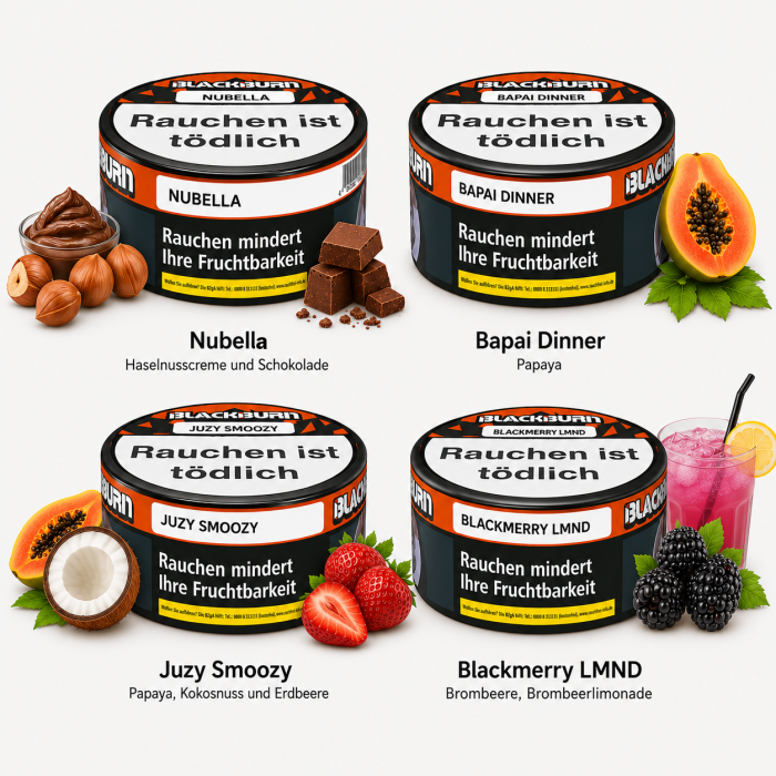Blackburn Dark Blend - verschiedene Sorten 100g