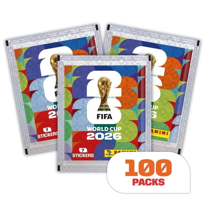 Panini World Cup 2026 Sticker | 100er Displaybox