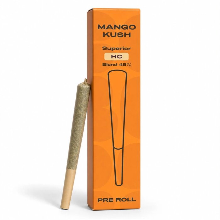 WeedForFriends HC Superior PreRolls - Mango Kush 1g | 45% Blend
