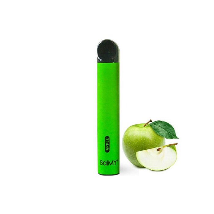 % Balmy Einweg Vape - Apfel I MHD: 01.12.2024