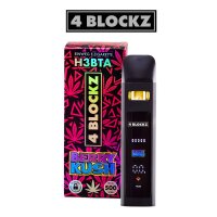 4 Blockz H3BTA Superior Vape - Berry Kush 1ml I 95% Blend
