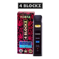 4 Blockz H3BTA Superior Vape - Blueberry Kush 1ml I 95%...