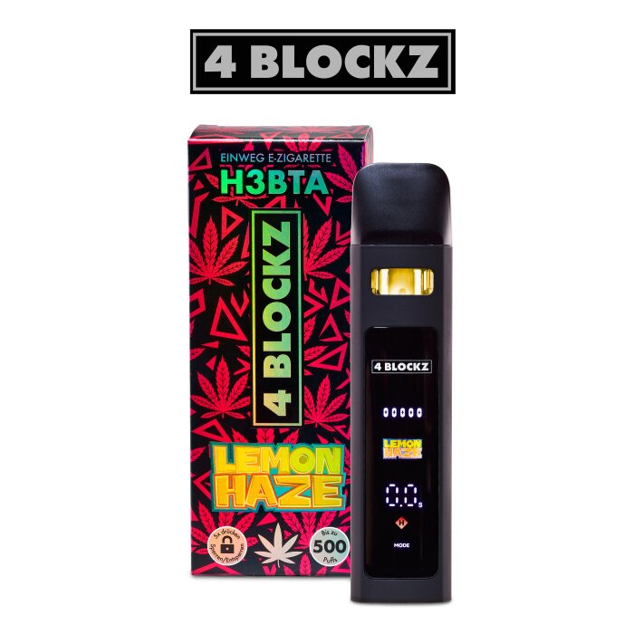 4 Blockz H3BTA Superior Vape - Lemon Haze 1ml I 95% Blend
