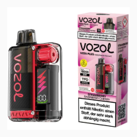 % Vozol Vista Plug - Strawberry Raspberry Cherry -...