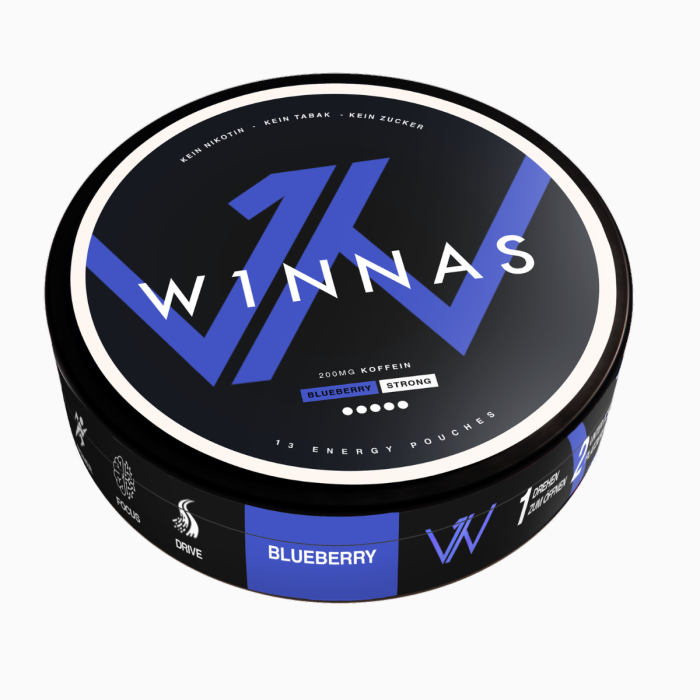 W1NNAS Energy Pouch - Blueberry | 150mg