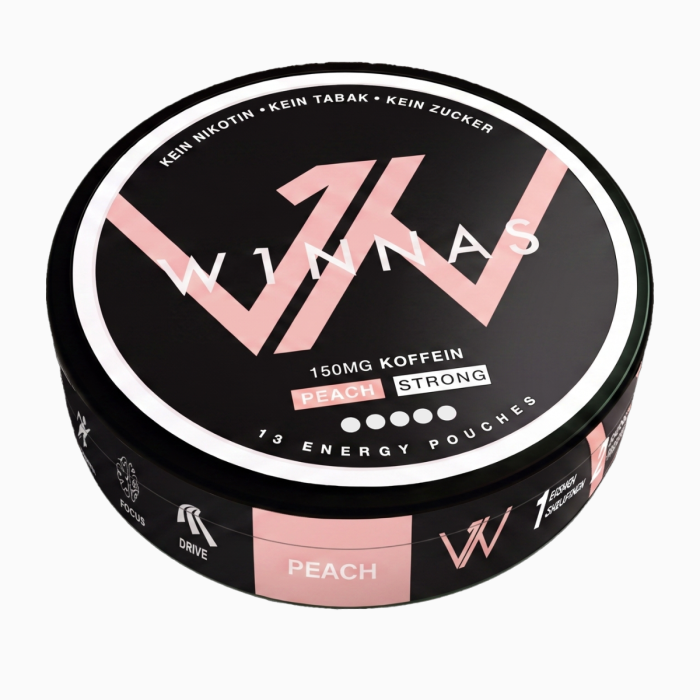 W1NNAS Energy Pouch - Peach | 150mg