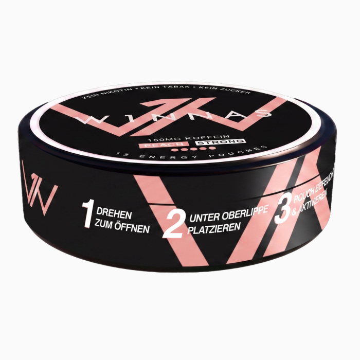 W1NNAS Energy Pouch - Peach | 150mg