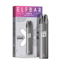 Elfbar ELFX 2 Pod Kit - Space Grey - 2x Leerpods | 1700mAh