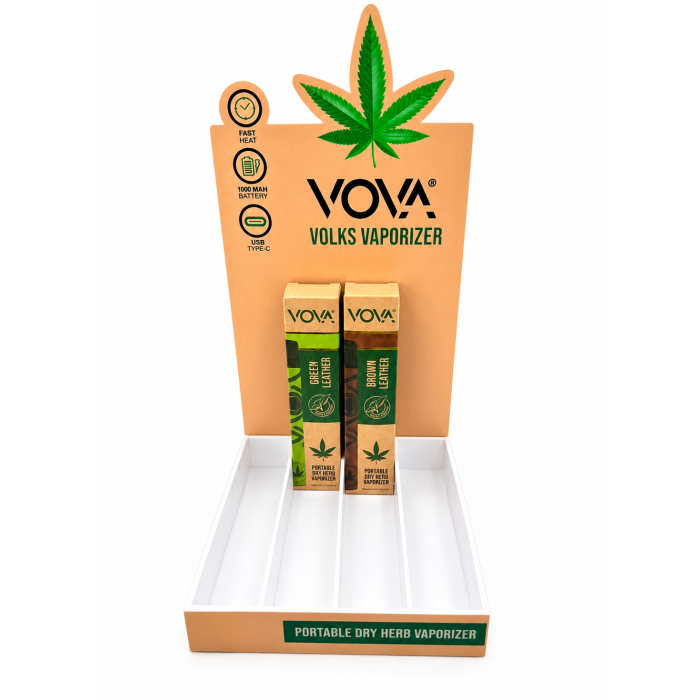 VOVA Volks Vaporizer - Verkaufsdisplay OHNE Inhalt | Kunststoff