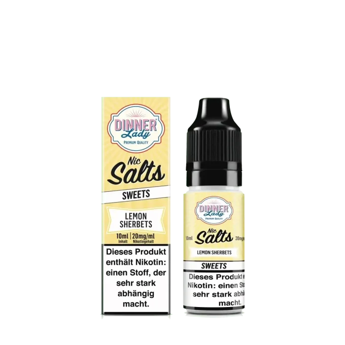 % Dinner Lady Liquid - Lemon Sherbets | 20mg