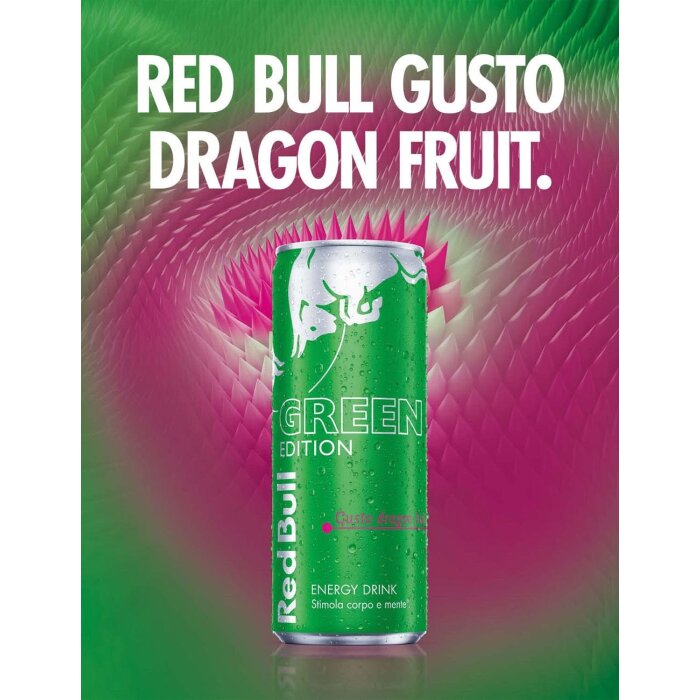 Red Bull - Gusto Dragon Fruit (Green Edition) 250ml