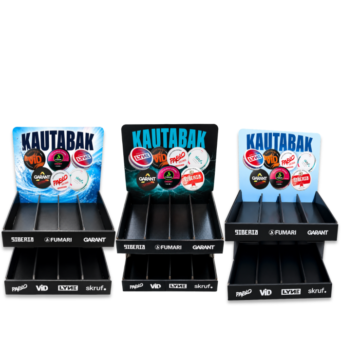 Kautabak - Verkaufsdisplay | Karton