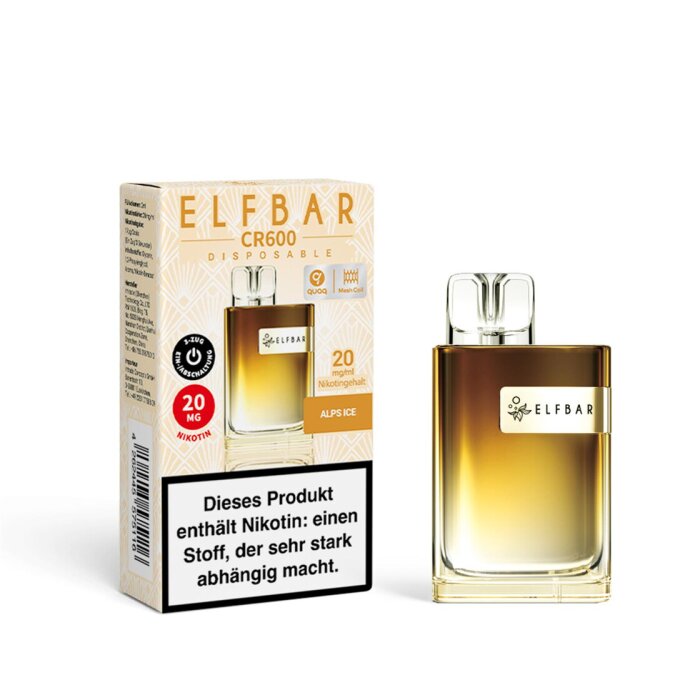Elfbar CR600 Einweg Vape - Alps Ice 2ml | 20mg/ml