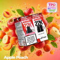 Megabar GT22000 Prefilled Pod - Apple Peach 10ml | 20mg/ml