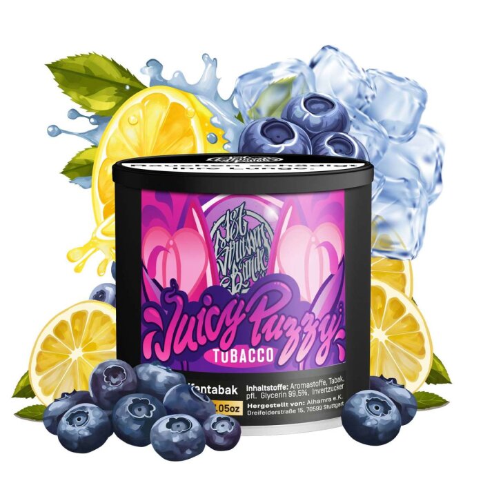 187 Shishatabak - Juicy Puzzy 200g (27,90€)