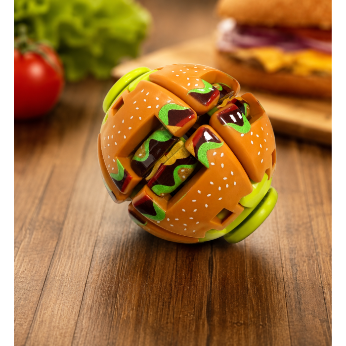LED Fidget Spinner Ball - Hamburger