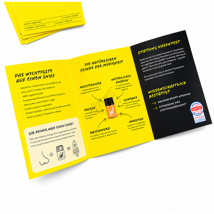 % Wildkraut - Flyer | 10 Stück