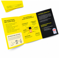 % Wildkraut - Flyer | 10 Stück