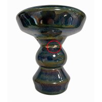 % Mason Shishaware Shishakopf - Onyx Mystic Jade (B-Ware) #2