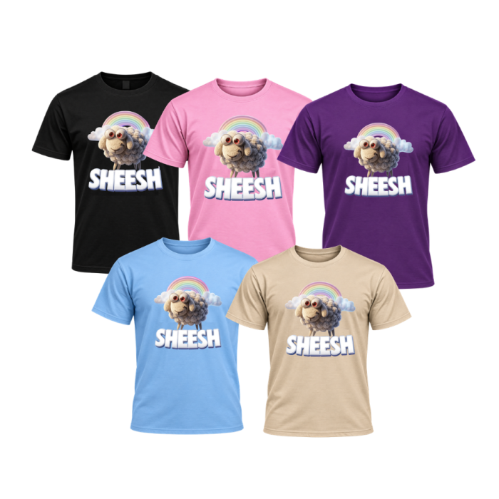 Sheesh T-Shirt - Varios Colores/Tallas