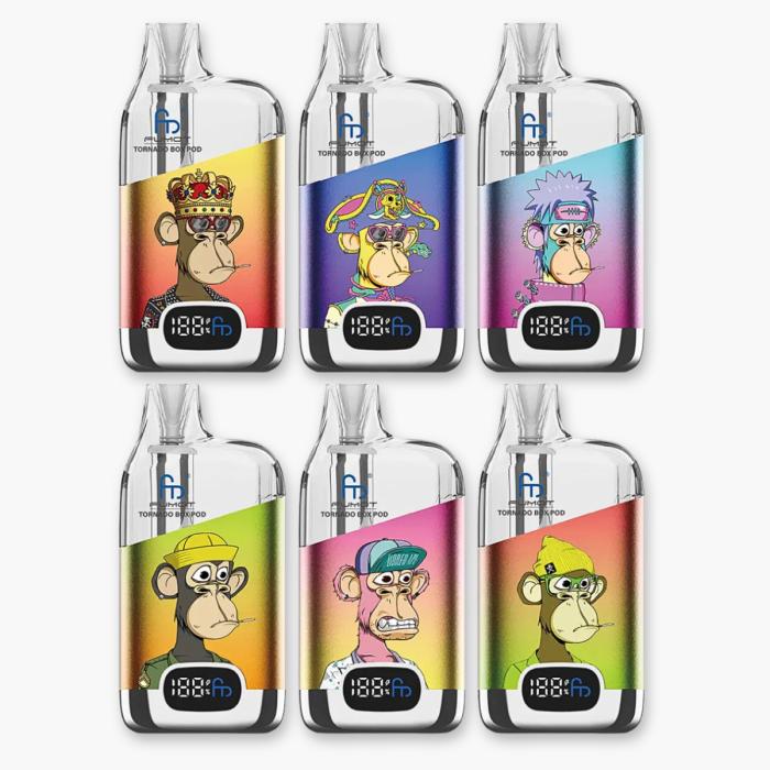 RandM Tornado Box Refillable Pod Kit - verschiedene Farben | 800mAh