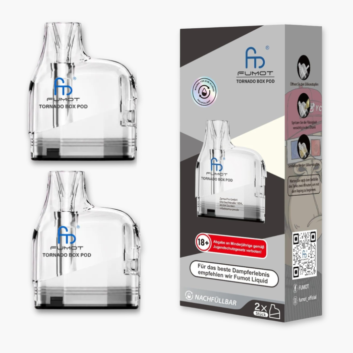 RandM Tornado Box - Leerpod (2 Stück/Packung) | 20ml