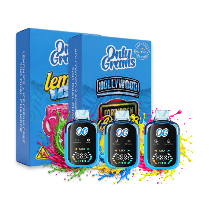 OnlyGrams 3-in-1 Superior Vape – various flavors | 2 ml