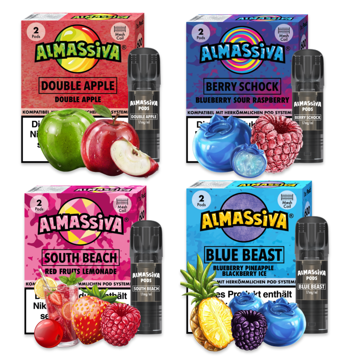 Al Massiva Prefilled Pod - Différentes Saveurs - 2x2ml | 17mg/ml