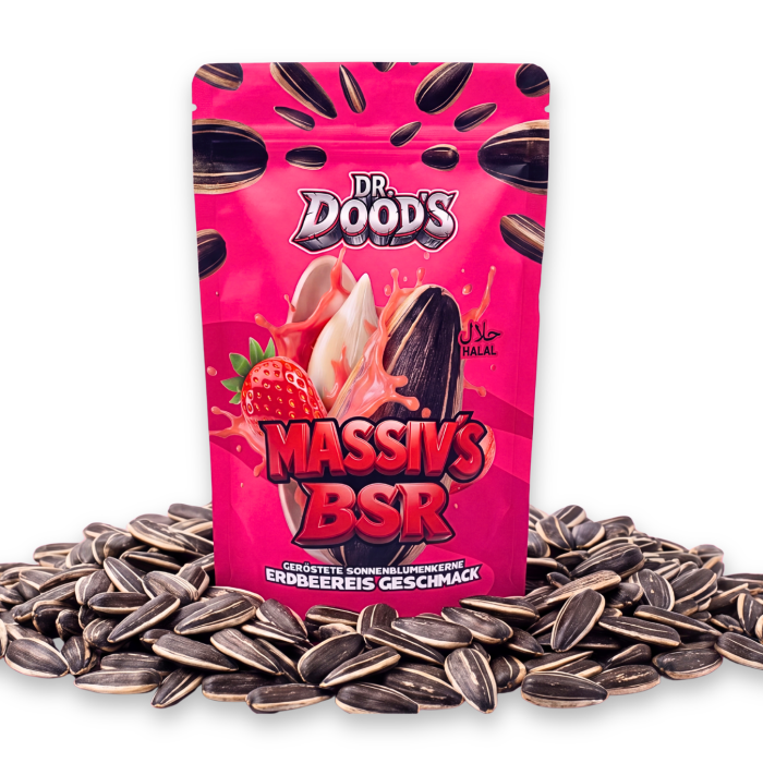 Dr. Doods Massivs BSR Sonnenblumenkerne - Erdbeereis