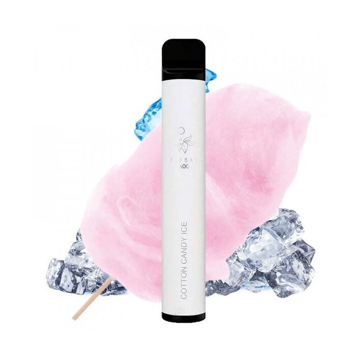 % Elfbar 600 Einweg Vape - Cotton Candy Ice 2ml | 20mg/ml