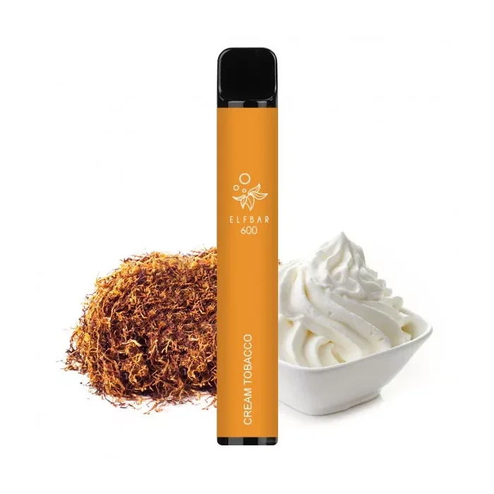Elfbar 600 Einweg Vape - Cream Tobacco 2ml | 20mg/ml
