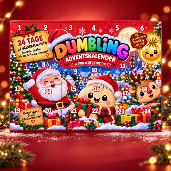 Dumpling Squishy Adventskalender  | 24 Überraschungen