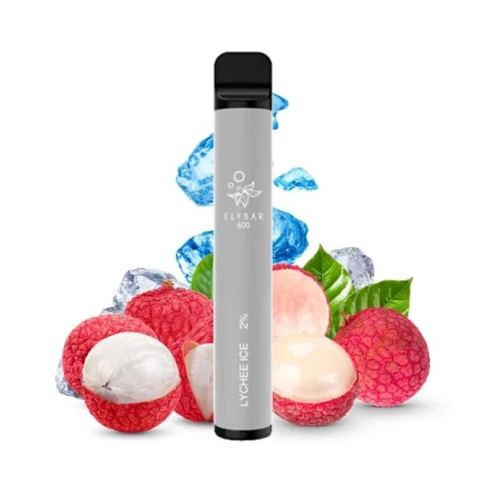 Elfbar 600 Einweg Vape - Lychee Ice 2ml | 20mg/ml