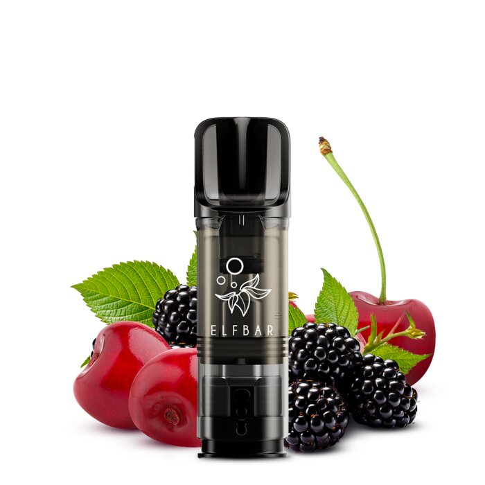 Elfa Prefilled Pod - Blackberry Cherry (Nikotinfrei) 2x2ml | 0mg/ml
