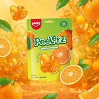 Amos Peelerz Gummy Jelly Orange, 65g | MHD: 22.05.2027
