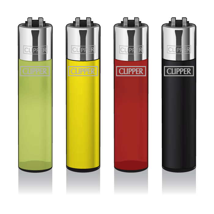 Clipper Feuerzeuge - B48 Classic Large Solid Branded | 48St. Display