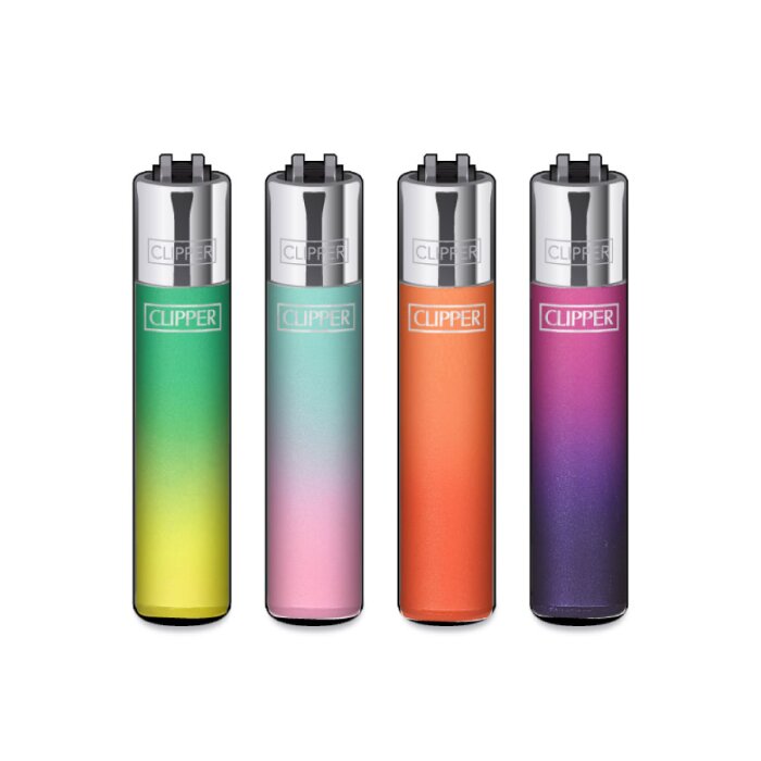 Clipper Feuerzeuge - B48 Classic Medium Gradient #3 | 48St. Display