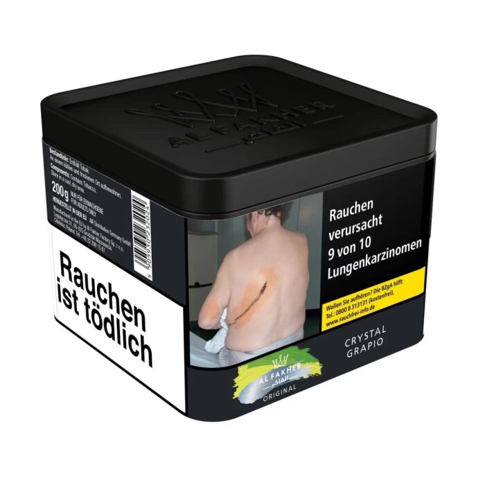 Al Fakher Shishatabak - Crystal Grapio 200g (25,90€)