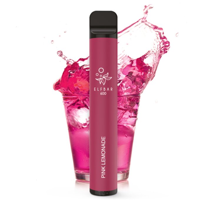% Elfbar 600 Einweg Vape - Pink Lemonade 2ml | 20mg/ml