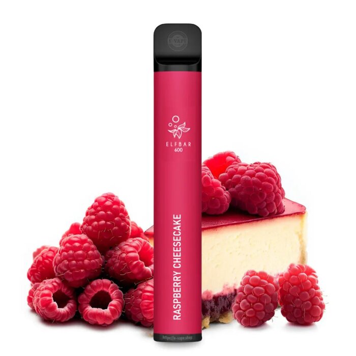 Elfbar 600 Einweg Vape - Raspberry Cheesecake 2ml | 20mg/ml