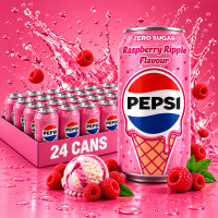 Pepsi UK - Raspberry Ripple | Pack of 24
