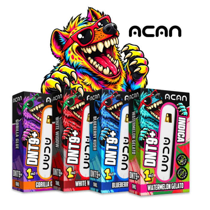 ACAN DNT-9+ Einweg Vape - verschiedene Sorten 1ml