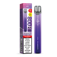 Elfbar 800 Einweg Vape - Blackberry Ice 2ml | 20mg/ml
