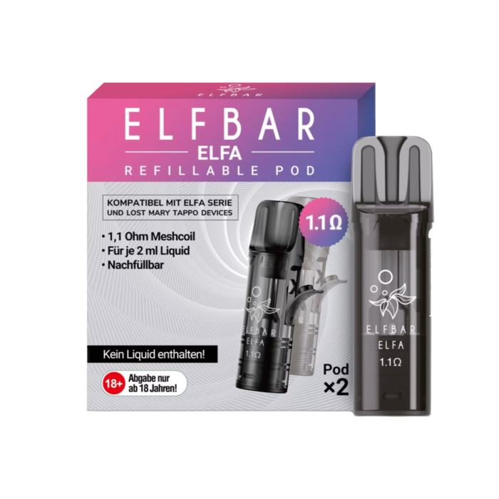 Elfa Leerpod - 1,1 Ohm (2 Stück)