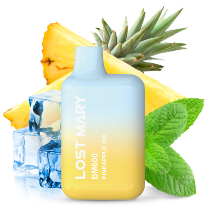 Lost Mary BM600 Einweg Vape - Pineapple Ice 2ml | 20mg/ml